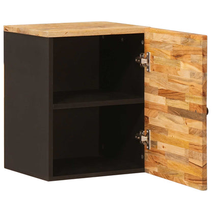 vidaXL Bathroom Hanging Cabinet with Storage Natural 38 x 33 x 48 cm 2