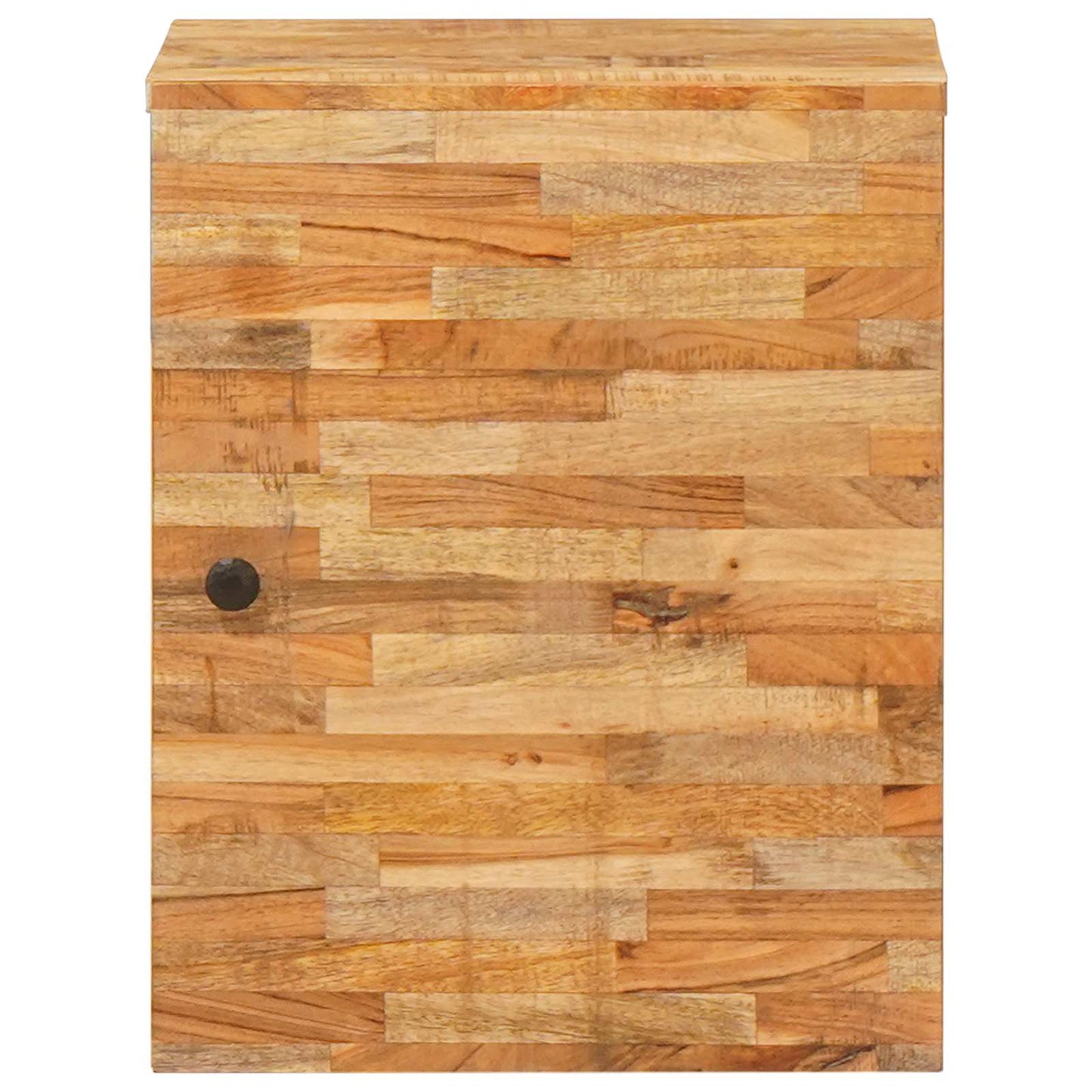 vidaXL Bathroom Hanging Cabinet with Storage Natural 38 x 33 x 48 cm 3