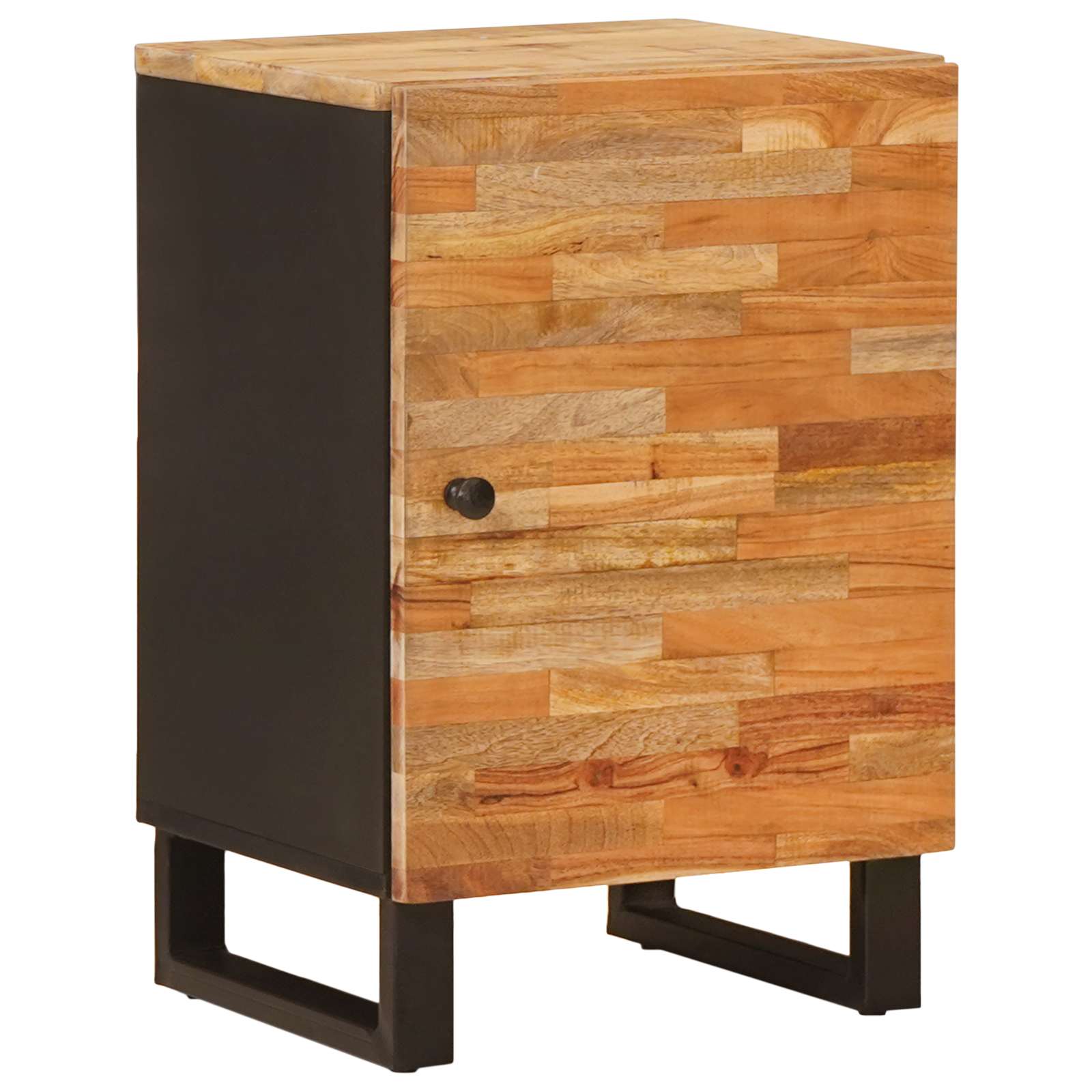vidaXL Bathroom Cabinet Natural 38 x 33 x 58 cm Solid Mango Wood 1