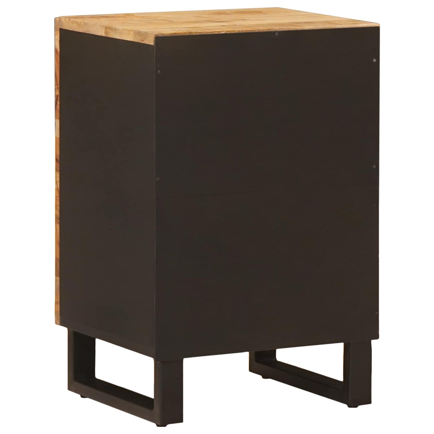 vidaXL Bathroom Cabinet Natural 38 x 33 x 58 cm Solid Mango Wood 5