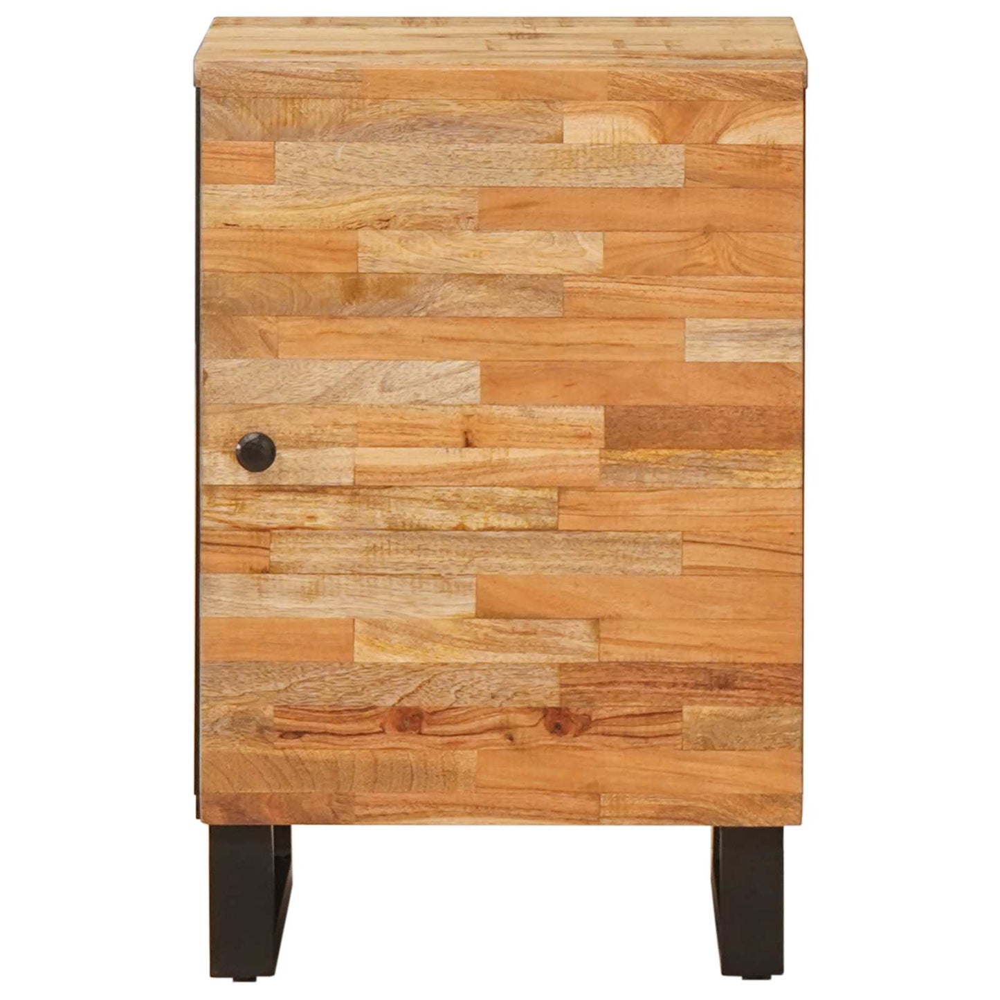 vidaXL Bathroom Cabinet Natural 38 x 33 x 58 cm Solid Mango Wood 3