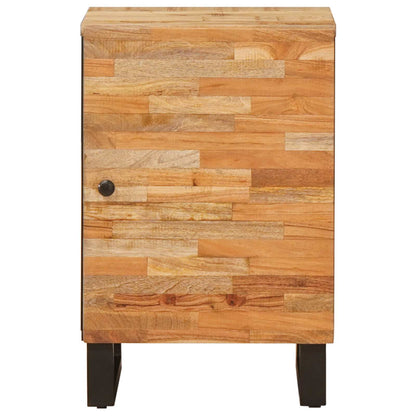 vidaXL Bathroom Cabinet Natural 38 x 33 x 58 cm Solid Mango Wood 3