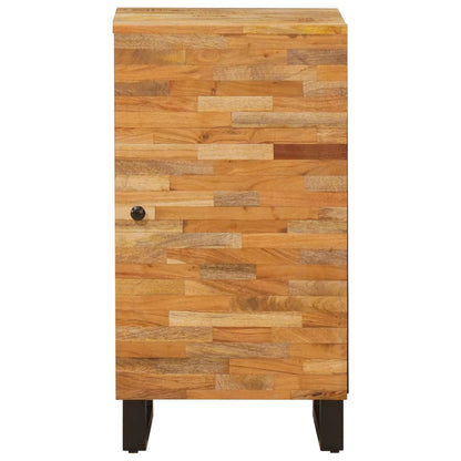 vidaXL Side Cabinet with Door Brown 40 x 33 x 75 cm Solid Mango Wood 3