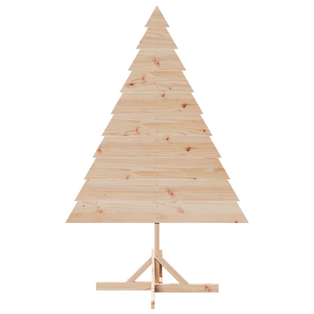 vidaXL Wooden Christmas Tree for Decoration 180 cm Solid Wood 3