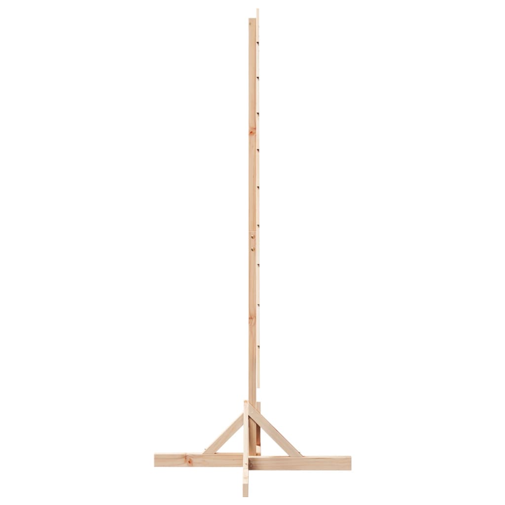vidaXL Wooden Christmas Tree for Decoration 180 cm Solid Wood 4
