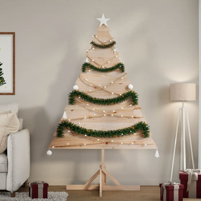 vidaXL Wooden Christmas Tree for Decoration 180 cm Solid Wood 1