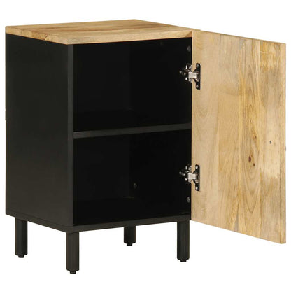 vidaXL Bathroom Cabinet 38x33.5x58 cm Solid Wood Mango 2