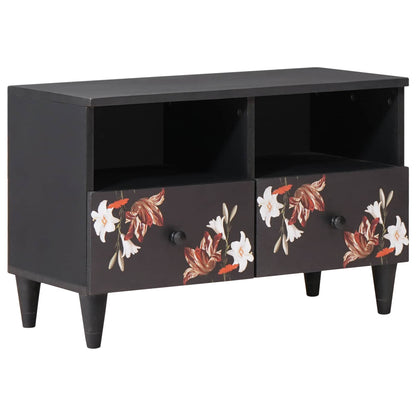 vidaXL Storage Cabinets Multicolour 70 x 33.5 x 46 cm Solid Mango Wood 1