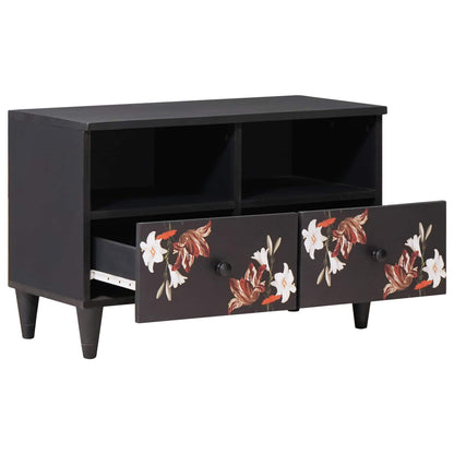 vidaXL Storage Cabinets Multicolour 70 x 33.5 x 46 cm Solid Mango Wood 2