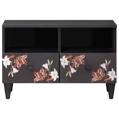 vidaXL Storage Cabinets Multicolour 70 x 33.5 x 46 cm Solid Mango Wood 3
