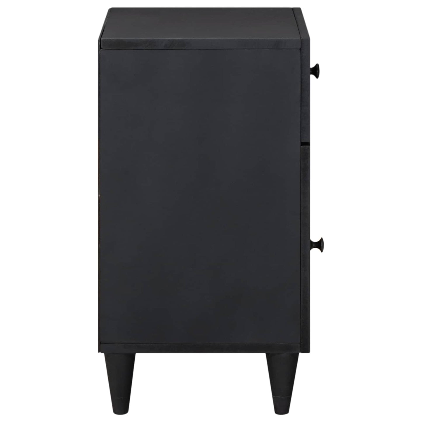 vidaXL Bedside Table Multicolour 50 x 33 x 60 cm Solid Mango Wood 4