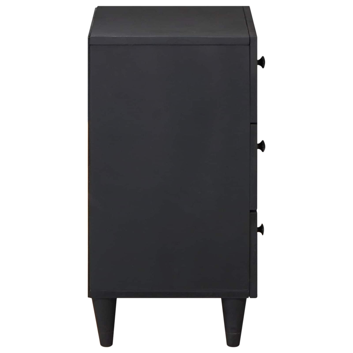 vidaXL Bedside Table Multicolour 50 x 33 x 60 cm Solid Mango Wood 4