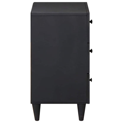 vidaXL Bedside Table Multicolour 50 x 33 x 60 cm Solid Mango Wood 4