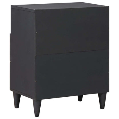 vidaXL Bedside Table Multicolour 50 x 33 x 60 cm Solid Mango Wood 5