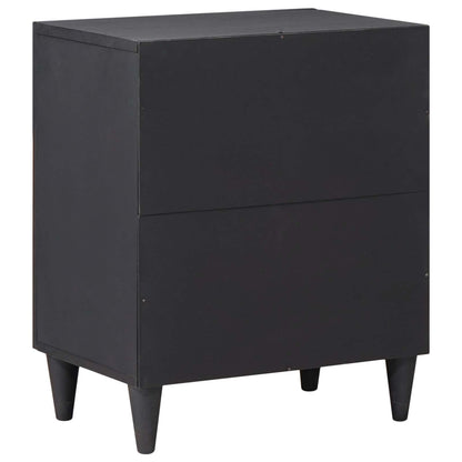 vidaXL Bedside Table Multicolour 50 x 33 x 60 cm Solid Mango Wood 5