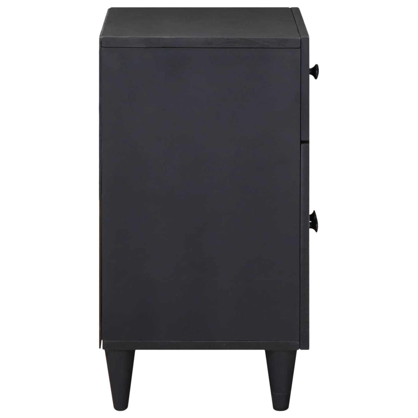 vidaXL Bedside Table Multicolour 50 x 33 x 60 cm Solid Mango Wood 4