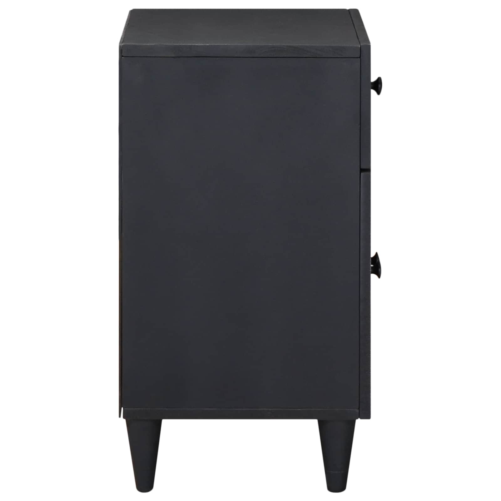 vidaXL Bedside Table Multicolour 50 x 33 x 60 cm Solid Mango Wood 4