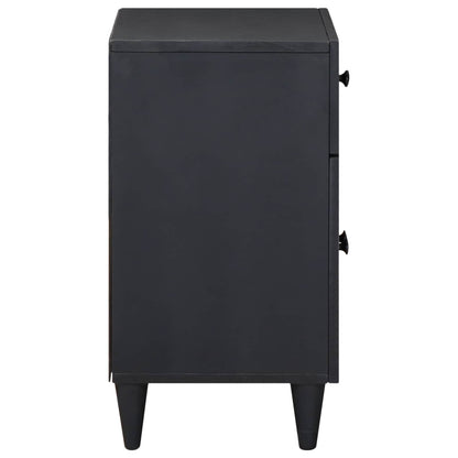 vidaXL Bedside Table Multicolour 50 x 33 x 60 cm Solid Mango Wood 4