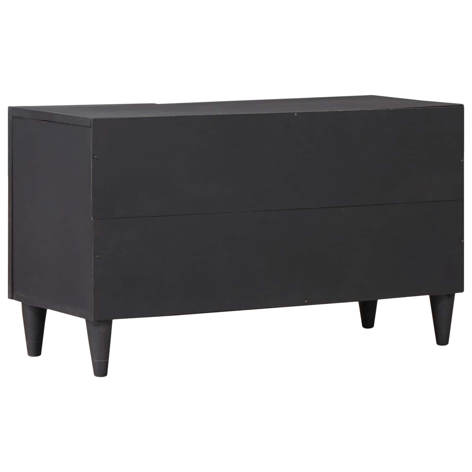 vidaXL Storage Cabinets Multicolour 80 x 31.5 x 46 cm Solid Mango Wood 5