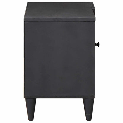 vidaXL Storage Cabinets Multicolour 80 x 31.5 x 46 cm Solid Mango Wood 4