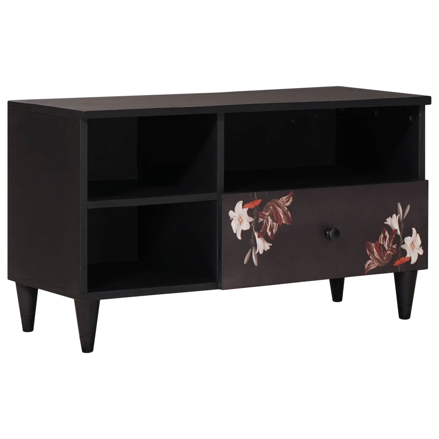 vidaXL Storage Cabinets Multicolour 80 x 33.5 x 46 cm Solid Mango Wood 1