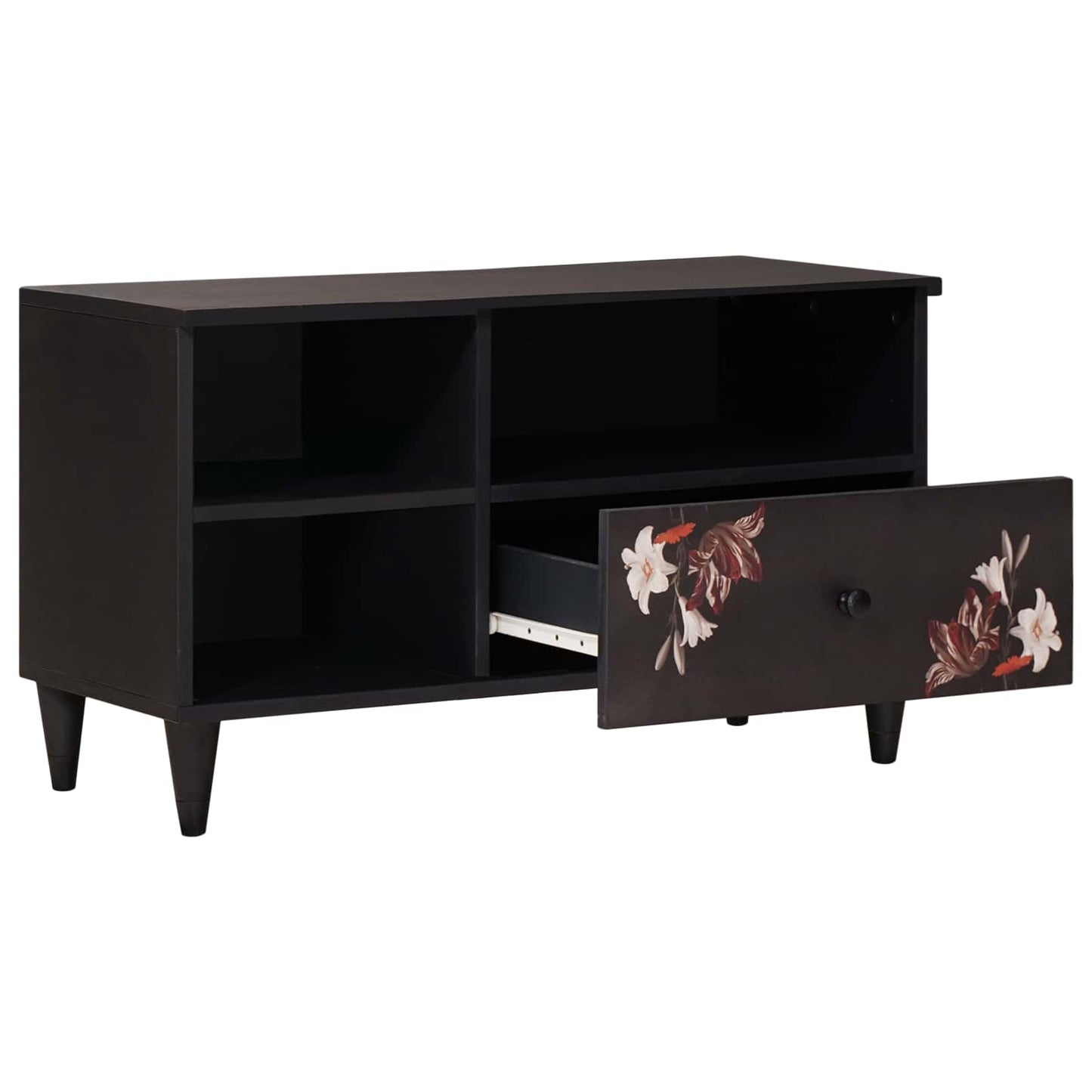 vidaXL Storage Cabinets Multicolour 80 x 33.5 x 46 cm Solid Mango Wood 2