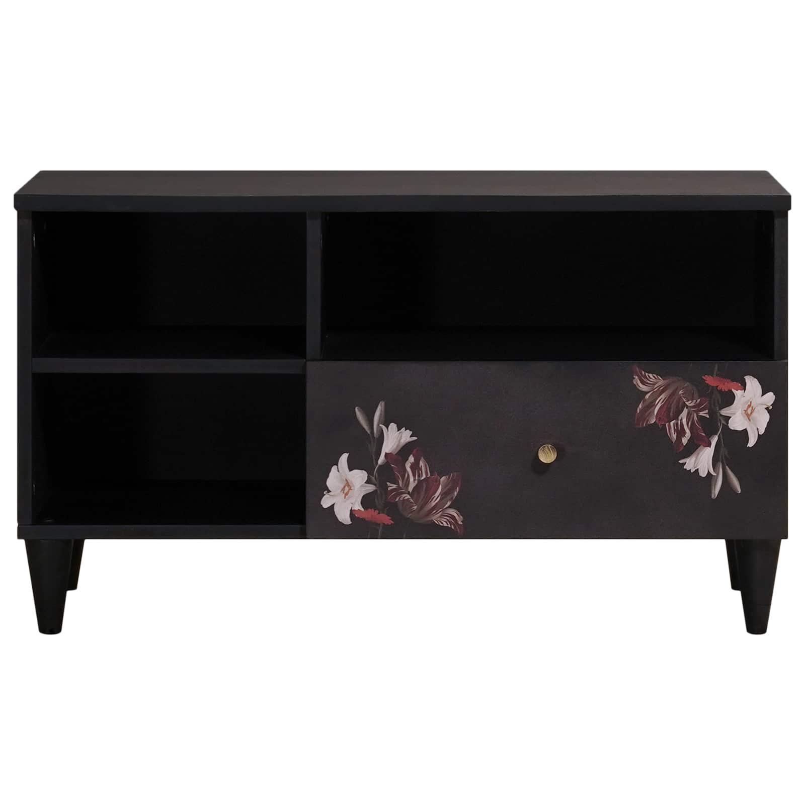 vidaXL Storage Cabinets Multicolour 80 x 33.5 x 46 cm Solid Mango Wood 3