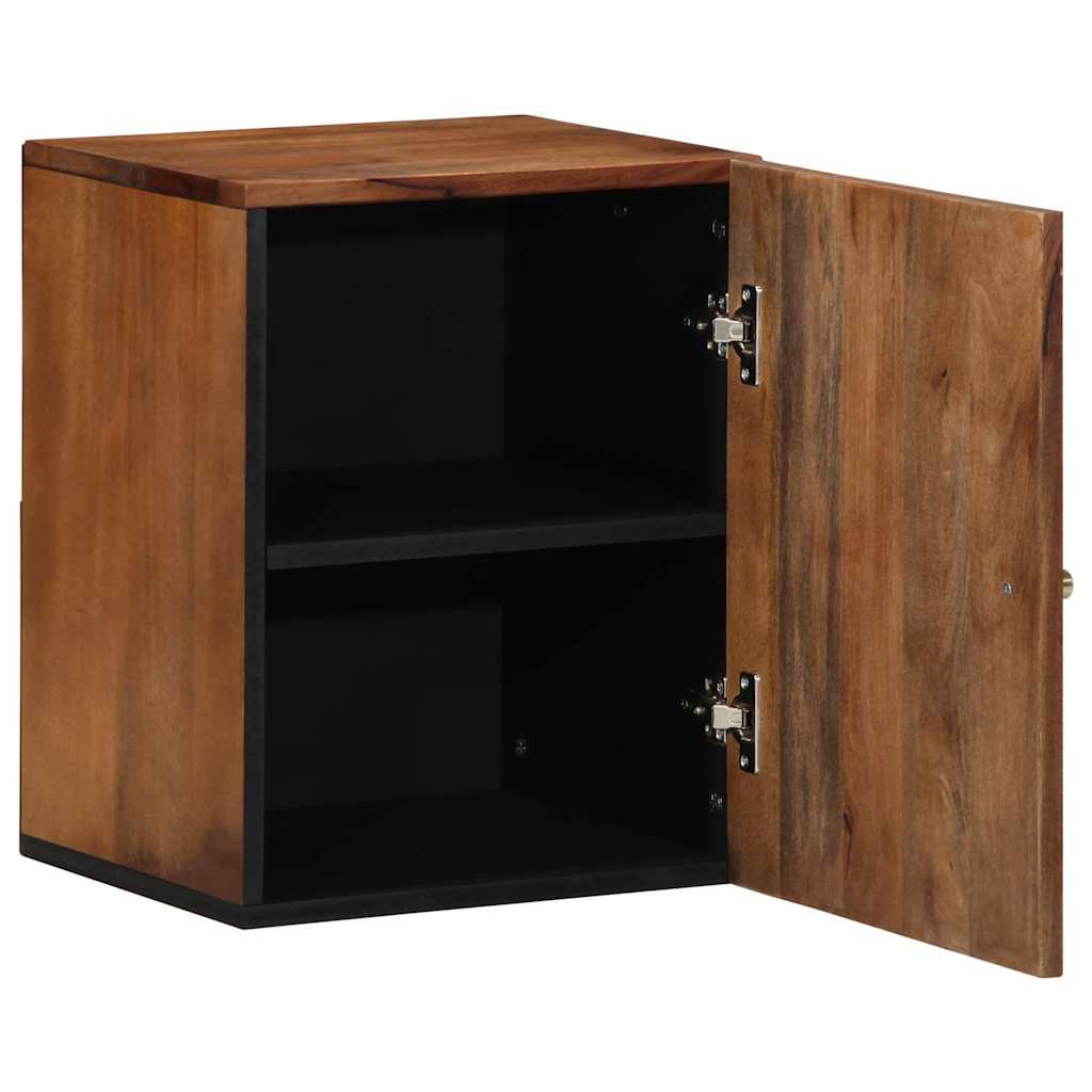 vidaXL Wall Cabinet Honey Brown 38 x 33 x 48 cm Solid Mango Wood 2