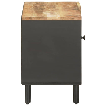 vidaXL Storage Cabinets Natural 80 x 33 x 46 cm Solid Mango Wood 5