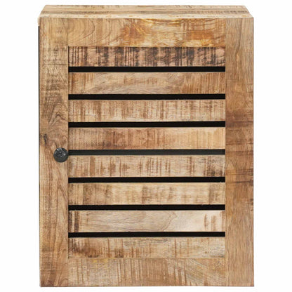 vidaXL Hanging Cabinet with Storage Brown and Black 38 x 33.5 x 48 cm 4