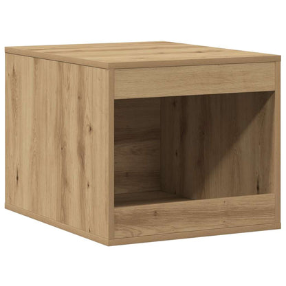 vidaXL Cat Litter Box Enclosure Artisian Oak 47x59x42 cm Engineered Wood 2