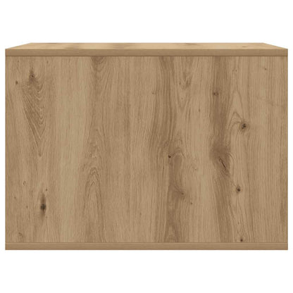 vidaXL Cat Litter Box Enclosure Artisian Oak 47x59x42 cm Engineered Wood 5