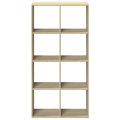 vidaXL Room Divider Bookcase Sonoma Oak 69,5x29x137,5 cm Engineered Wood 5
