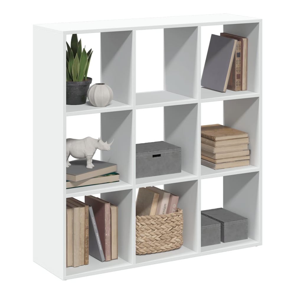Room Divider Bookcase 102x29x103.5 cm White