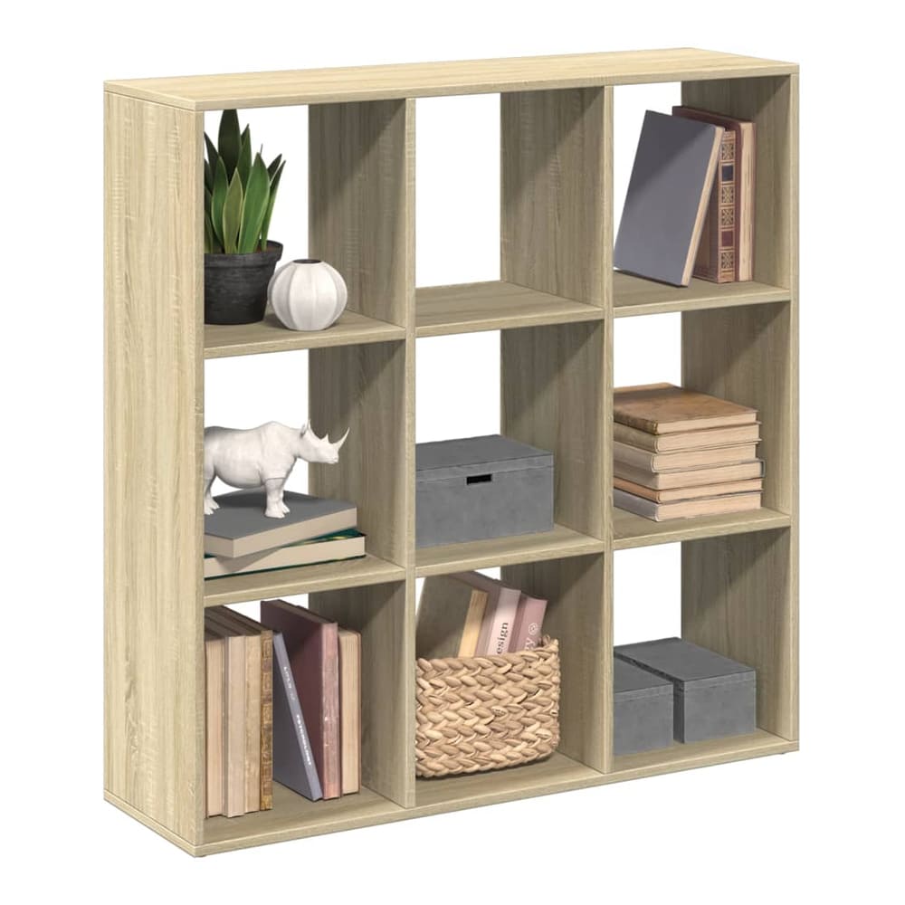 Room Divider Bookcase 102x29x103.5 cm Sonoma oak