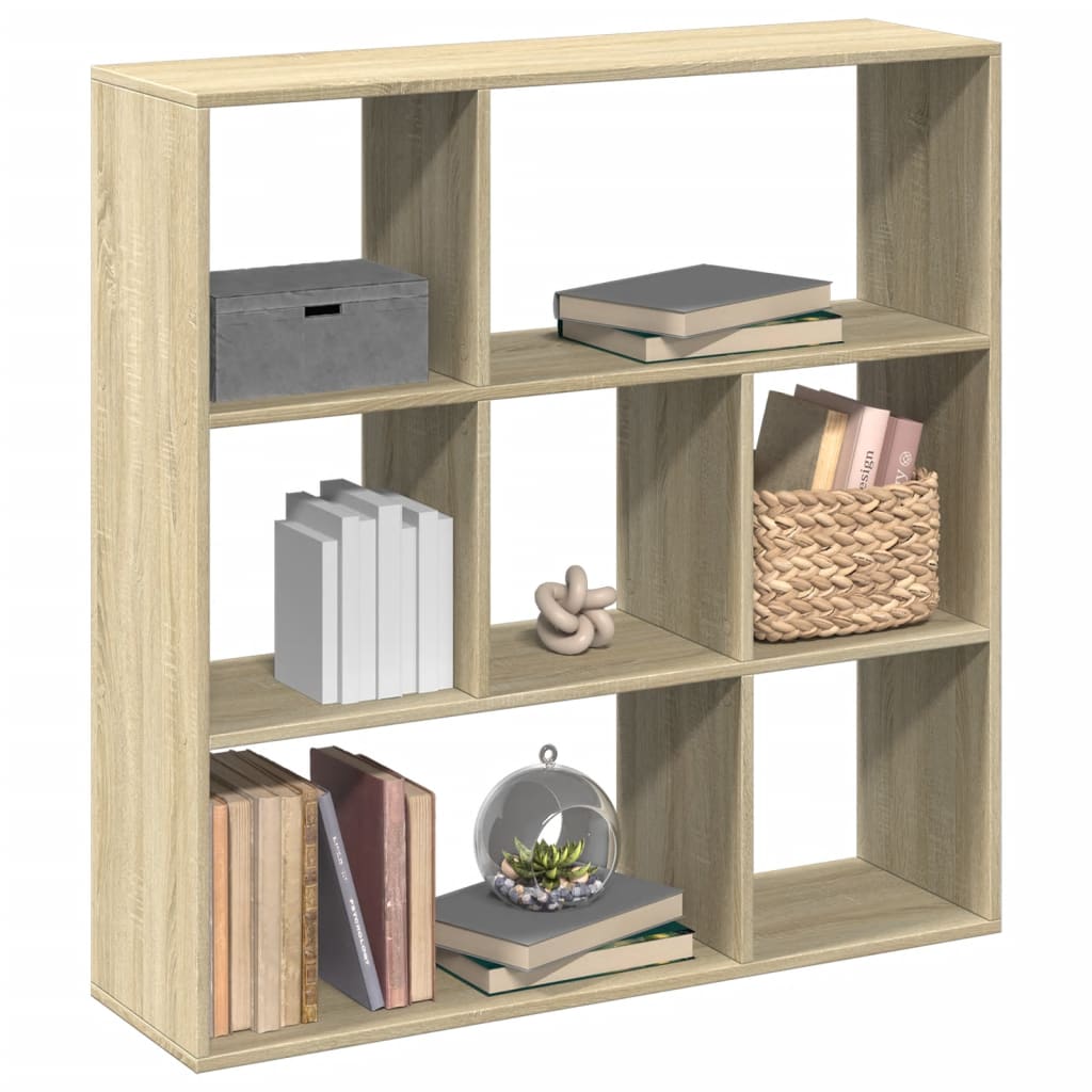 vidaXL Book Cabinet Engineered Wood Width 102 cm