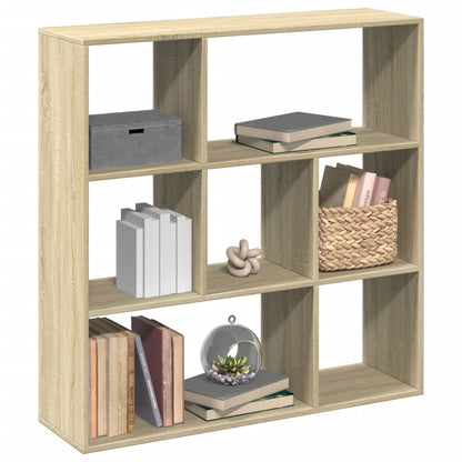 vidaXL Book Cabinet Engineered Wood Width 102 cm