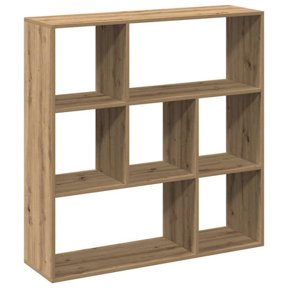 vidaXL Room Divider Bookcase Artisan Oak 102x29x103,5 cm Engineered Wood 2