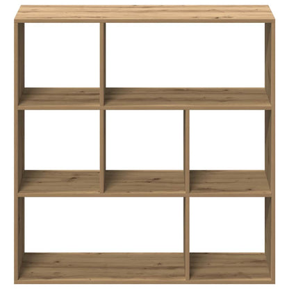 vidaXL Room Divider Bookcase Artisan Oak 102x29x103,5 cm Engineered Wood 5