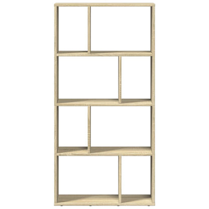 vidaXL Bookcase Sonoma Oak 60x20x120,5 cm Engineered Wood 5