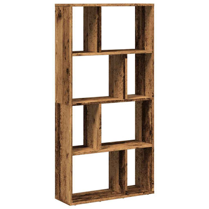 vidaXL Bookcase Old Wood 60x20x120,5 cm Engineered Wood 2