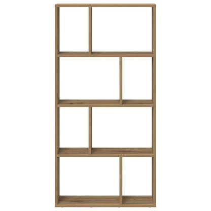vidaXL Bookcase Artisian Oak 60x20x120,5 cm Engineered Wood 5