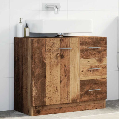vidaXL Sink Cabinet 63x30x54 cm Engineered Wood