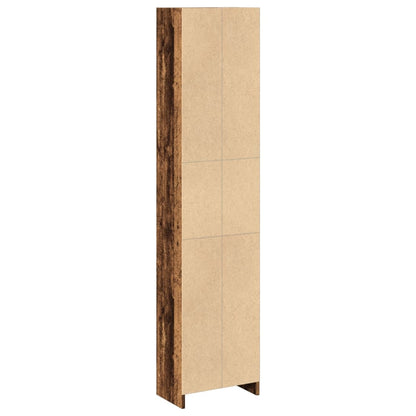 vidaXL Bookcase Old Wood 40x24x176 cm Engineered Wood 5
