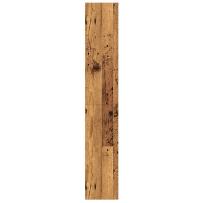 vidaXL Bookcase Old Wood 60x24x143 cm Engineered Wood 6