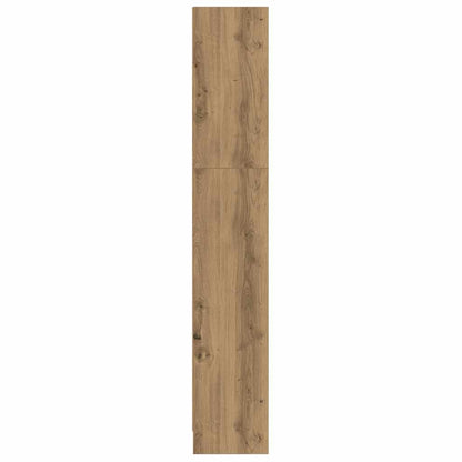 vidaXL Bookcase Artisian Oak 60x24x143 cm Engineered Wood 6