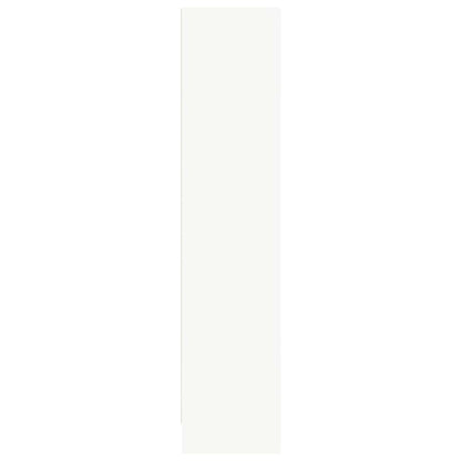 vidaXL Bookcase White 80x24x109 cm Engineered Wood 6