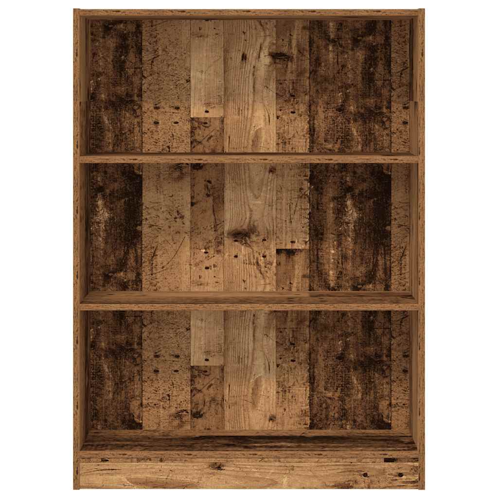 vidaXL Bookcase Old Wood 80x24x109 cm Engineered Wood 4