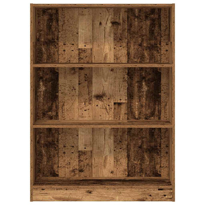 vidaXL Bookcase Old Wood 80x24x109 cm Engineered Wood 4