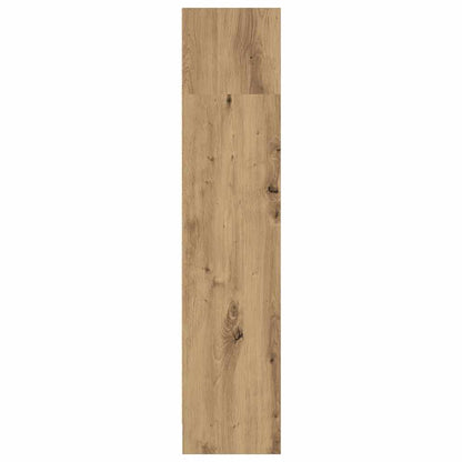 vidaXL Bookcase Artisian Oak 80x24x109 cm Engineered Wood 6